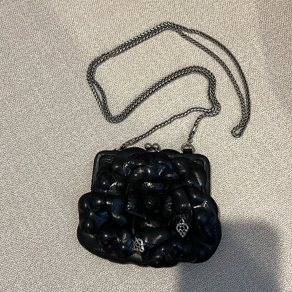 Brighton Handbags - Brighton Mini Flower Purse with Chain